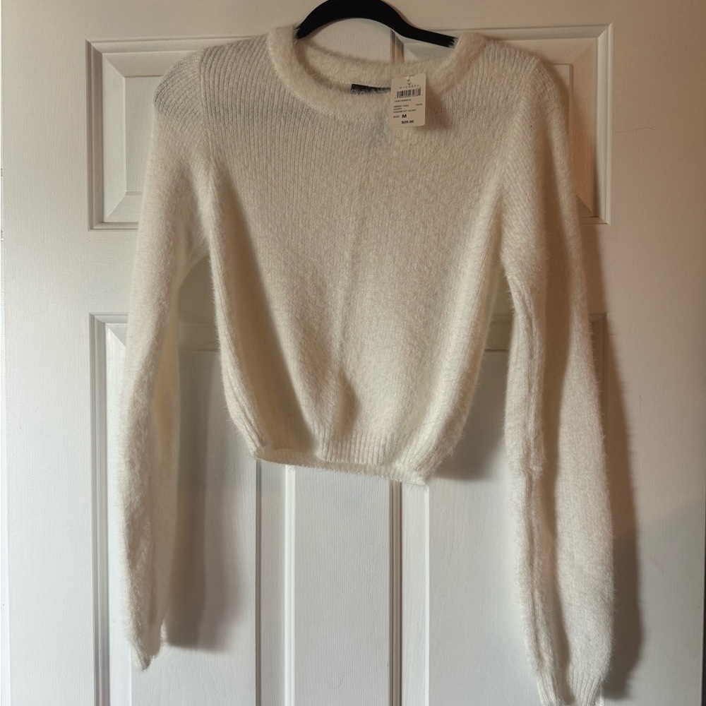 Windsor Soft Cream Crew Neck Sweater